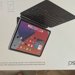 Portable iPad Case With Keyboard And Bluetooth 
