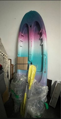 Kayak with paddle like new