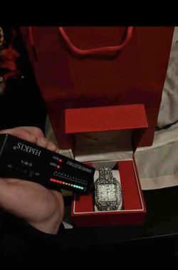 moissanite watch vvs