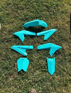 Mint blue rtr plastics