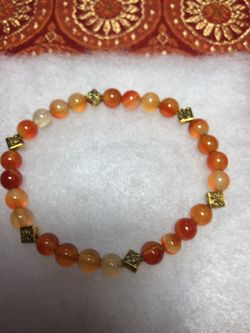 Carnelian bracelet
