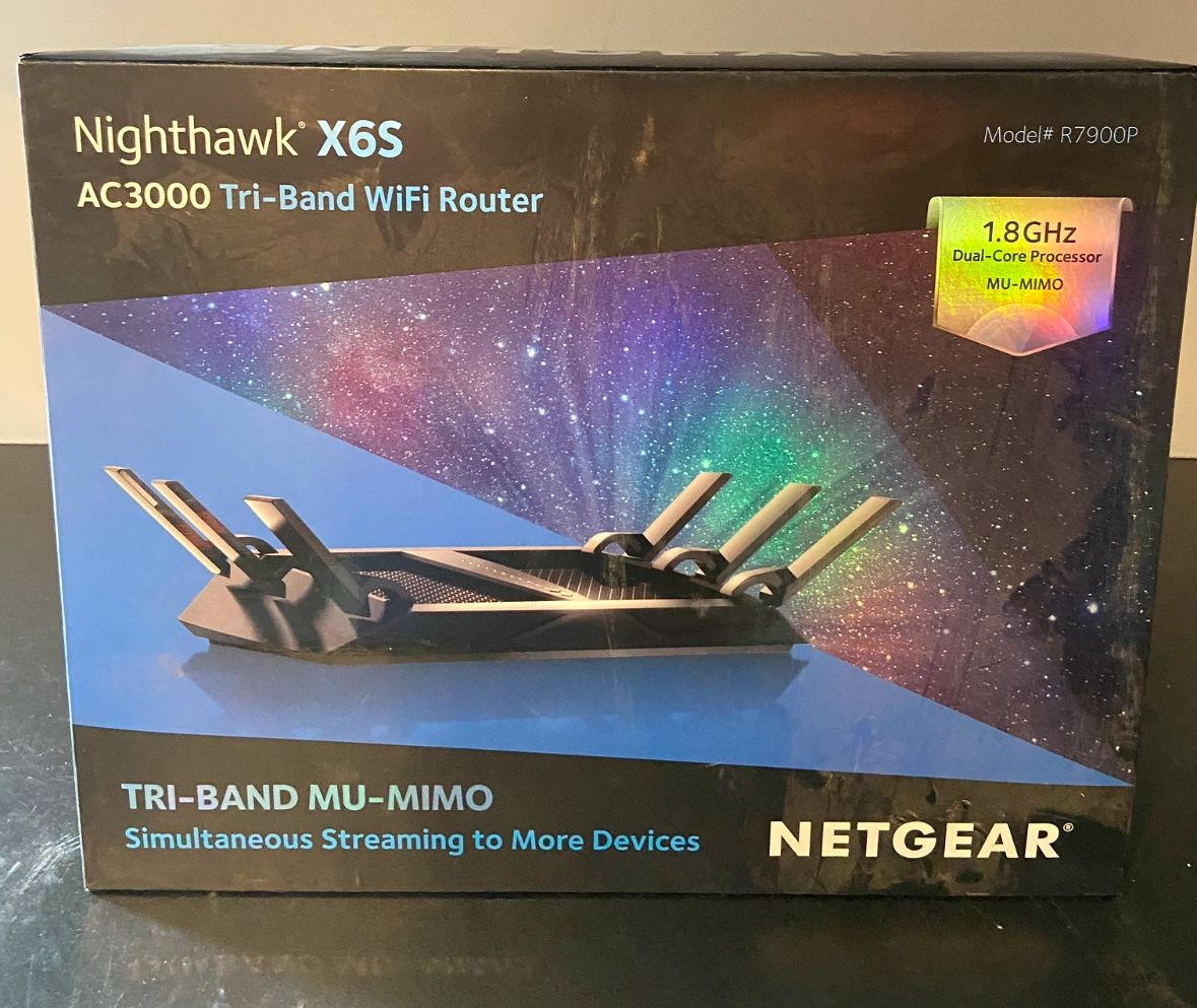NETGEAR Nighthawk X6S AC3600 Tri-Band Wi-Fi Router