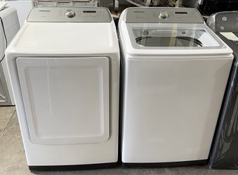 XL Samsung Washer+Electric Dryer SET