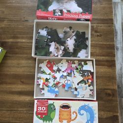 Melissa and Doug 30 Piece Puzzles (x2)