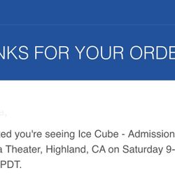 Ice Cube concert Tickets 
