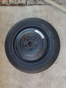 Spare tire Fully inflated