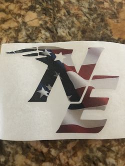 NE vinyl decal