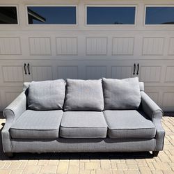 Couch And Loveseat-Grey