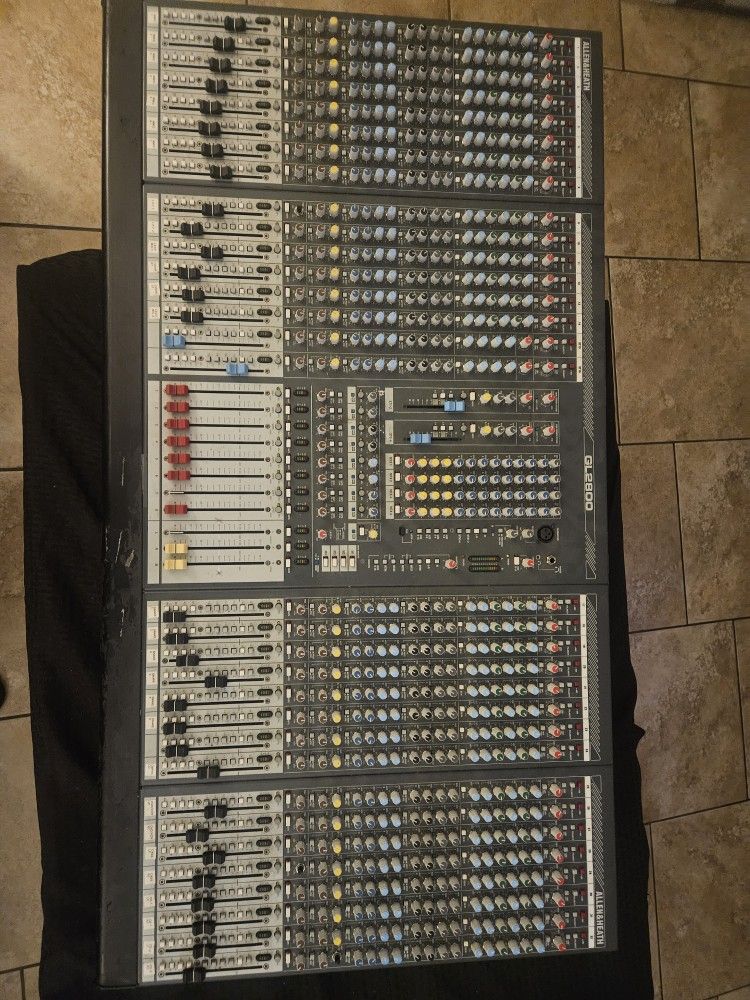 Allen & Heath GL2800 Mixer $50 Today