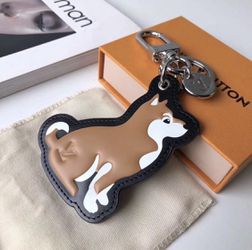 lv puppy keychain