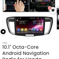 10.1” Octa-Core Android Navigation Radio For Honda Accord 2013-2017