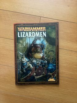 Warhammer Lizardmen Codex 2003 Edition Softcover Book