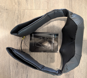 Nekteck Shiatsu Neck & Back Massager with Heat – $20