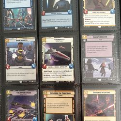 Star Wars Unlimited cards!