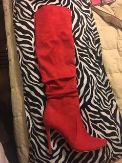 HIGH HEEL KNEE HIGH BOOTS