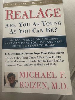 New paperback RealAge Are You as Young as You Can Be? - Michael F. Roizen