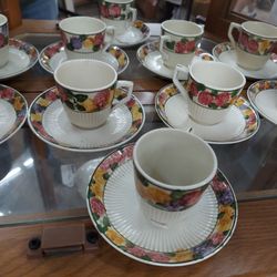 Set Of Turkish Coffee Cups 