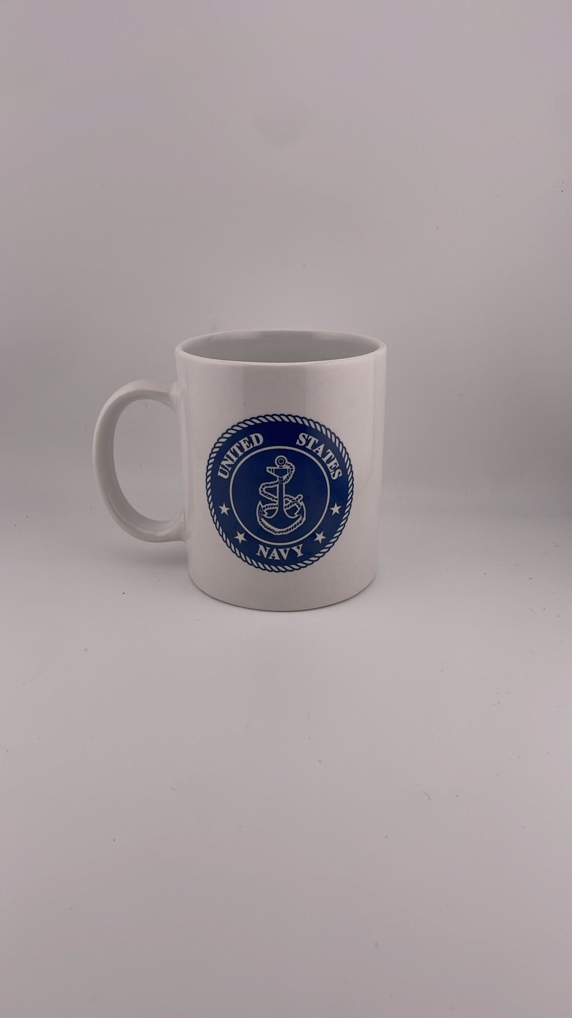 MIL-ART CHINA CO. UNITED STATES NAVY COFFEE MUG (NEW)