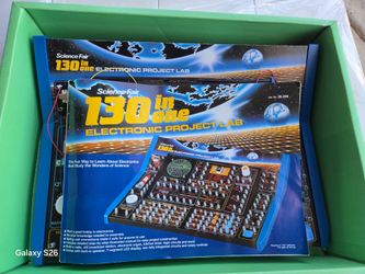Science Fair 130-in-One Electronic Project Lab kit