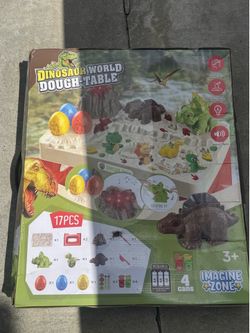 Dinosaur World Dough Table