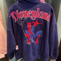 Disneyland Spider-Man Hoodie Adult Med