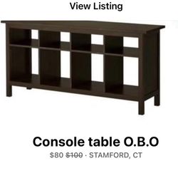 Console Table