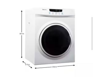 Magic Chef Compact Electric Dryer White