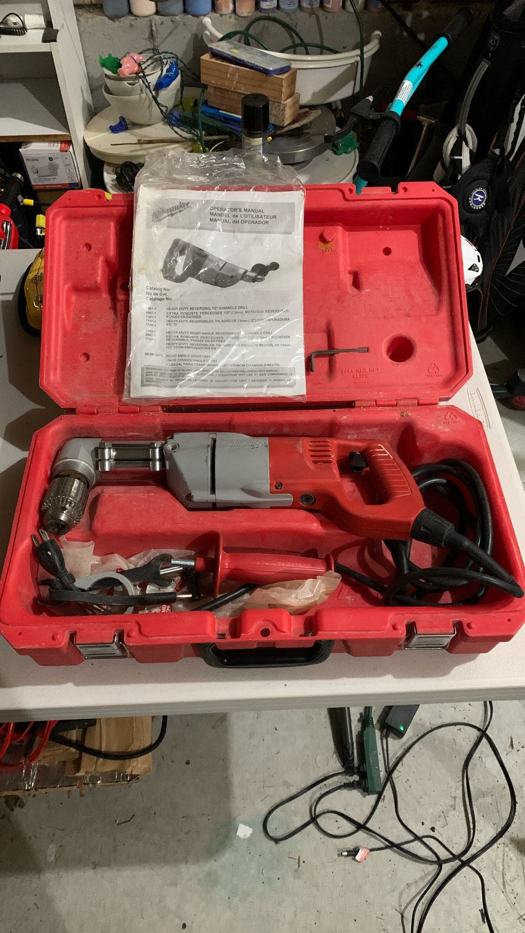 Milwaukee Right Angle Drill