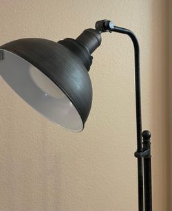 Industrial Bronze Pharmacy Floor Lamp