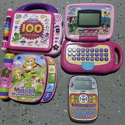 Two Leap Frog And Two Vtech Infant/Toddler Toys 