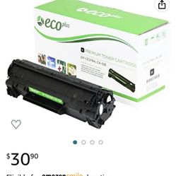  ECOPLUS REMAN TONER CE278A, Black, 2.1K Yield
