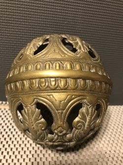 Antique Chinese Brass Ball