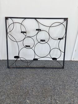 Tea light wall sconce