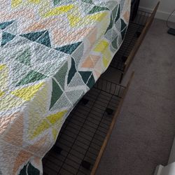 Queen Bed Frame With Headboard And Storage 