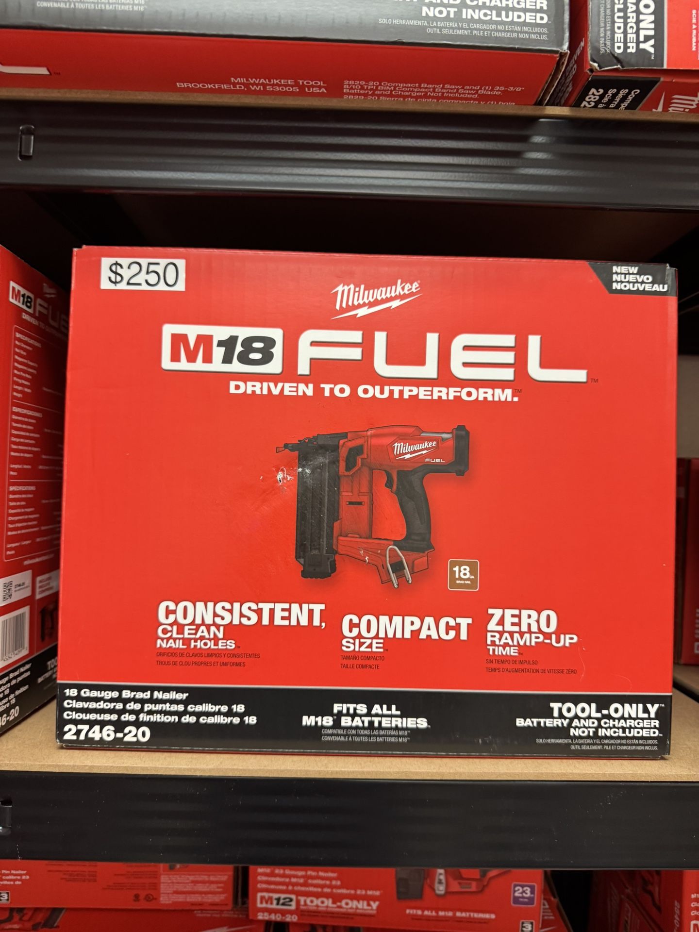 Milwaukee M18 FUEL 18 Volt Lithium Ion Brushless Cordless Gen II