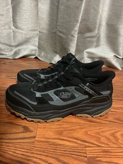 Skechers Hands Free Slip-ins Black Sneakers Sz 14