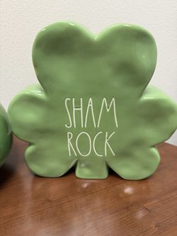 Rae Dunn St. Patrick’s Day Decor - Large Shamrock