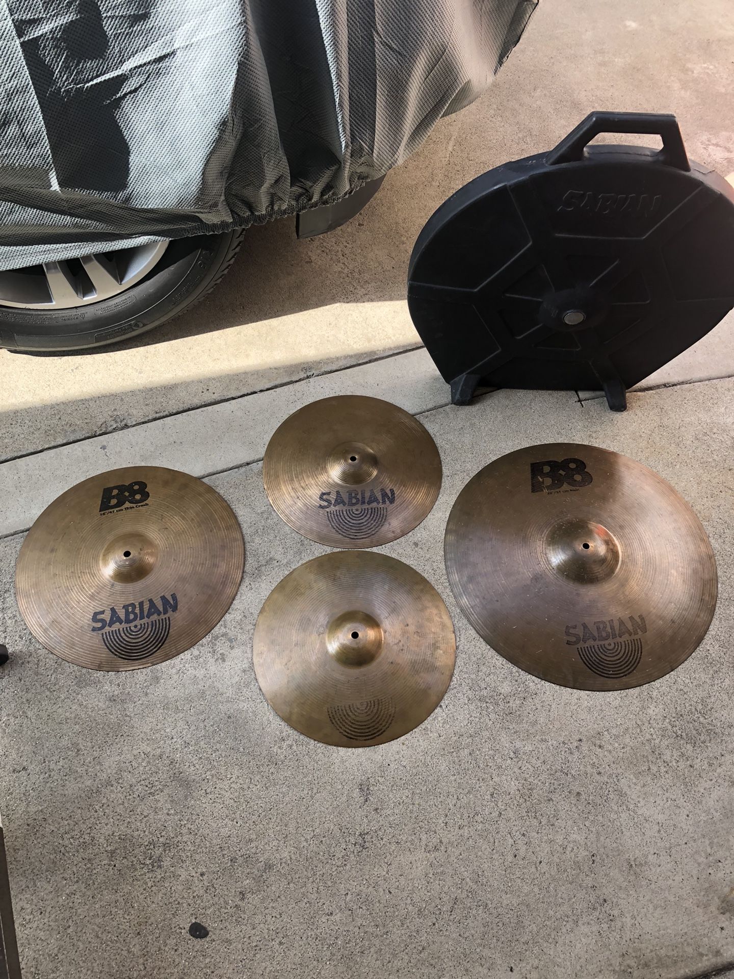 Sabian B8 Cymbal Set + Hard Case for Sale in Covina, CA OfferUp