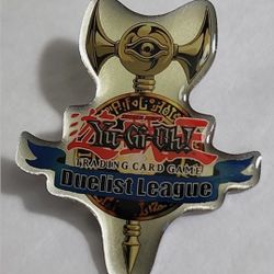 Yugioh Duelist League Lapel
 Hat/Jacket Pin 
(original packaging)