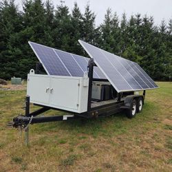 solar panel trailer