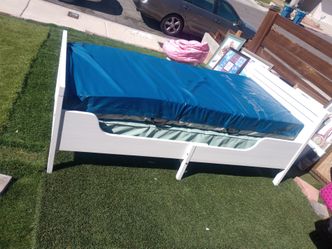 White Twin Bed Frame