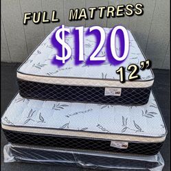 Full Size Pillow Top Mattress 