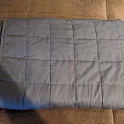 20lb Weighted Grey Blanket