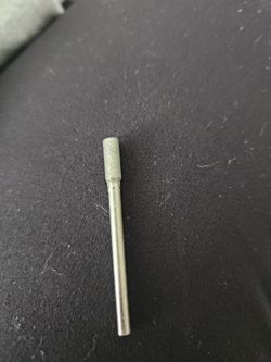 3/16 in. Rotary Accessory Diamond Wheel Cylinder Point for Wood, Ceramic, Glass, Hardened Steel + Semi-Precious Stones