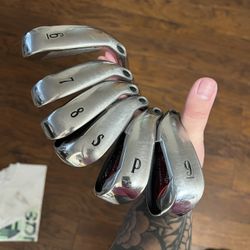 LH Callaway Big Bertha Irons 6i - SW (NO AW)