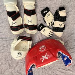 Small Taekwondo Sparring Gear