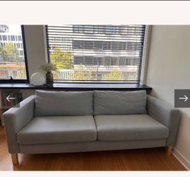 IKEA Karlstad Grey Sofa