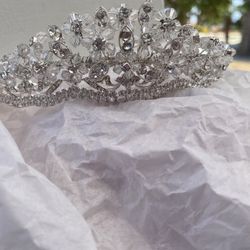 Crystal tiara