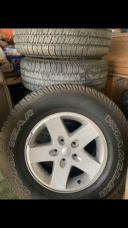 Jeep rims and tires
