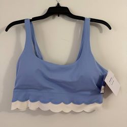 a women's sports bra